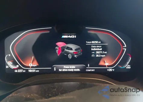 2023 BMW X3 M40I from USA, damaged, VIN 5UX83DP05P9N60110